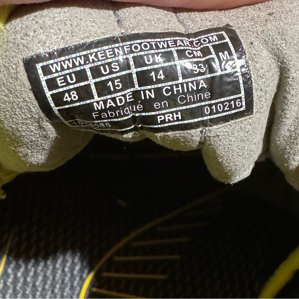 Keen Versatrail Hiking Shoe men’s 15 - Picture 8 of 9